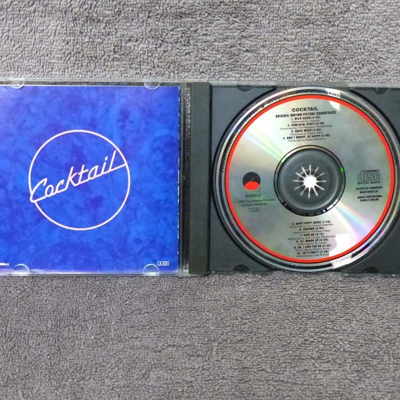 Cocktail Original Motion Picture Soundtrack CD 1988 Elektra Records - Picture 4 of 10